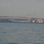 Пътнически кораб за пътрешествия. 