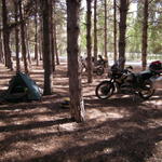 Точно тука през нощта ни посети жандармерията. 