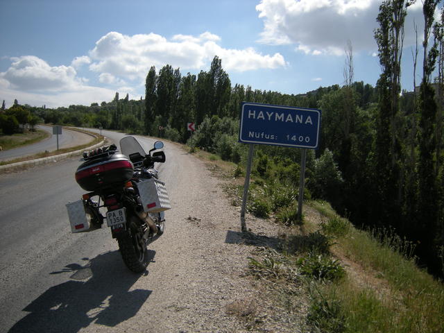 Хайманата пред село Хаймана.