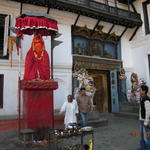 Входът на индийски храм.