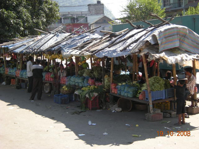 Непалски пазар.