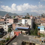 Покривите на Катманду.