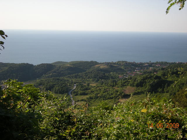 Море и планина пред Амасара.