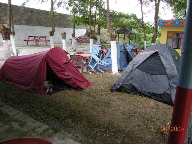 Лагер в ресторант до плажа след Трабзон.
