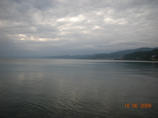 Рано сутринта Черно море след Трабзон.