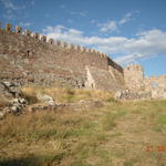 Крепостта над Мителини.