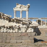 Части от Акрополът на Атина.